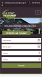 Mobile Screenshot of hotel-restaurant-voiron.fr